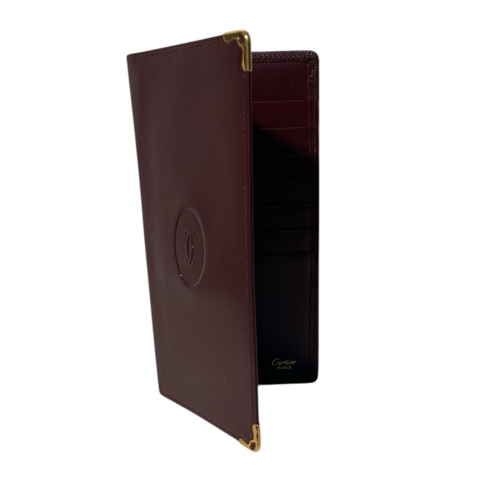 Authentic Cartier Leather Wallet